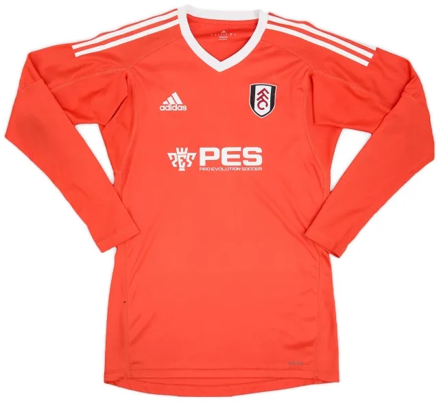adidas 2017-18 Fulham Youth Player Issue GK Shirt #12 - 6/10 - (S)