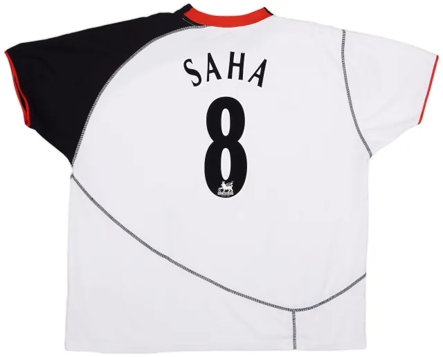 Puma 2003-05 Fulham Home Shirt Saha #8 - 6/10 - (3XL)