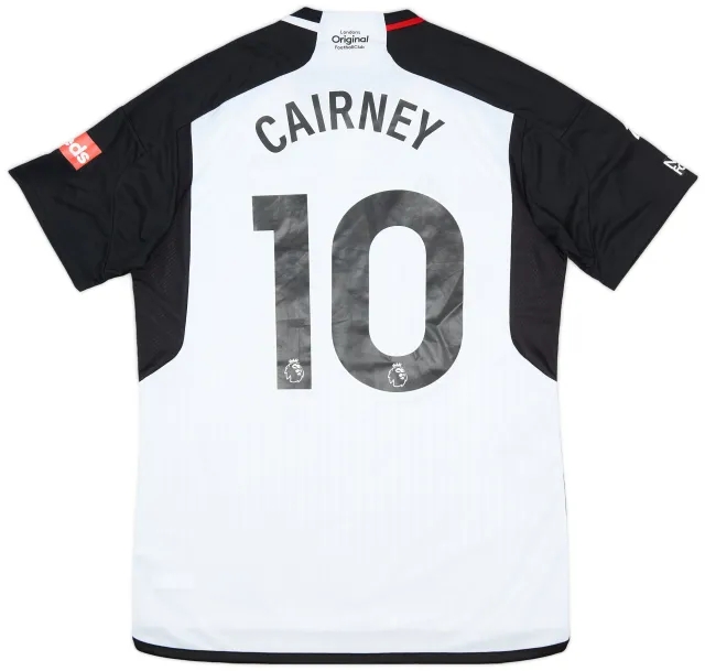 adidas 2023-24 Fulham Match Issue Home Shirt Cairney #10