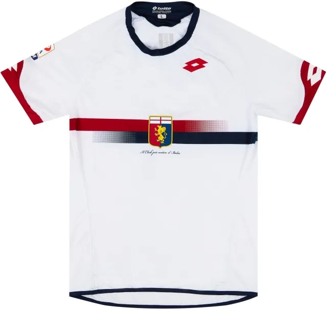 Lotto 2015-16 Genoa Match Issue Away Shirt De Maio #4