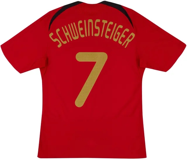 adidas 2008-09 Germany Away Shirt Schweinsteiger #7 - 8/10 - (S)