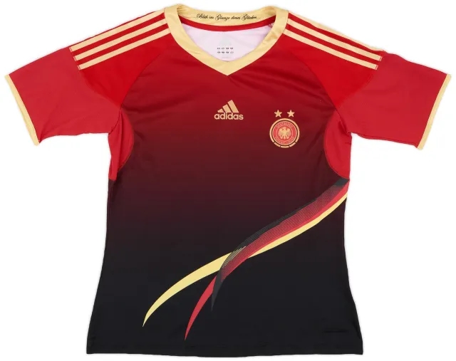 adidas 2011-12 Germany Women's Player Issue Away Shirt - 9/10 - (Women's M)