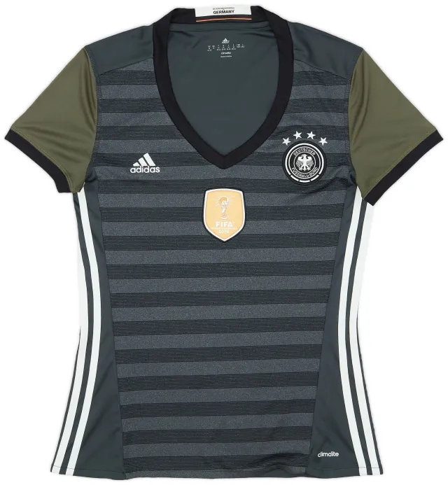 adidas 2015-17 Germany Away Shirt - 9/10 - (Women's M)