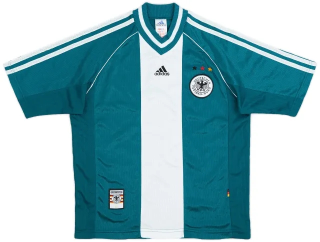 adidas 1998-00 Germany Away Shirt - 9/10 - (Y)