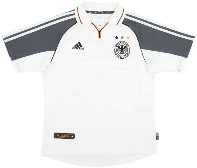 adidas 2000-02 Germany Home Shirt - 8/10 - (XL.Boys)