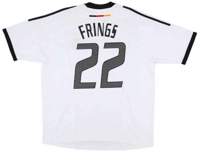 adidas 2002-04 Germany Home Shirt Frings #22 - 7/10 - (XL)