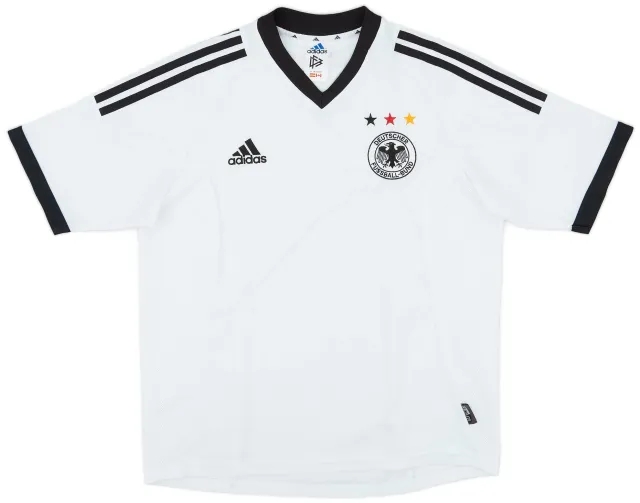 adidas 2002-04 Germany Home Shirt - 8/10 - (Y)