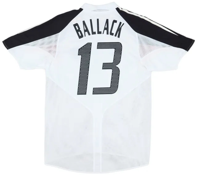 adidas 2004-05 Germany Home Shirt Ballack #13 (S)