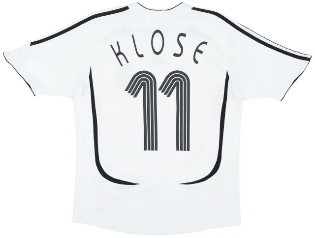 adidas 2005-07 Germany Home Shirt Klose #11 - 6/10 - (XL.Boys)