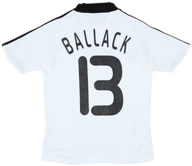 adidas 2008-09 Germany Home Shirt Ballack #13 - 7/10 - (S)