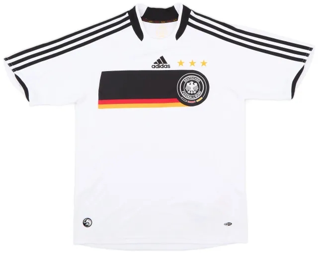 adidas 2008-09 Germany Home Shirt - 8/10 - (L.Boys)