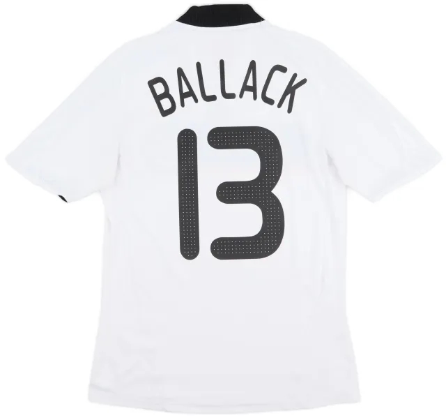 adidas 2008-09 Germany Home Shirt Ballack #13 - 5/10 - (S)