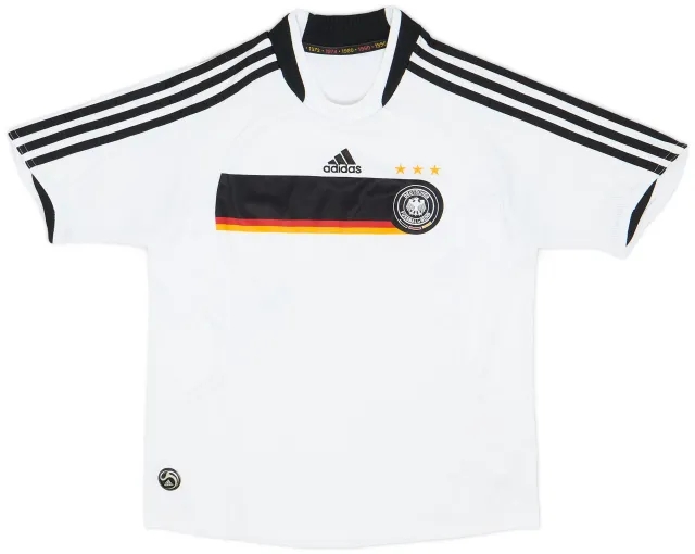 adidas 2008-09 Germany Home Shirt - 7/10 - (S.Boys)