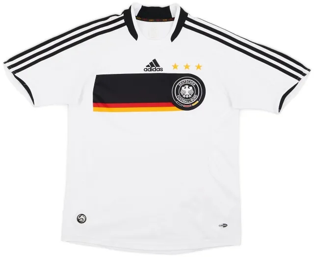 adidas 2008-09 Germany Home Shirt - 8/10 - (L.Boys)
