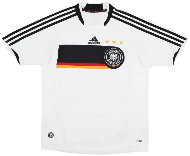 adidas 2008-09 Germany Home Shirt - 8/10 - (XL.Boys)