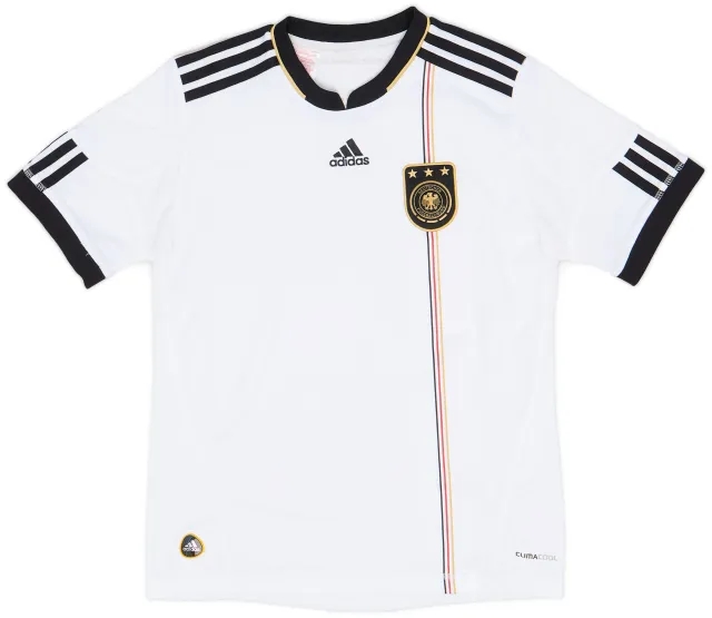 adidas 2010-11 Germany Home Shirt - 9/10 - (M.Boys)