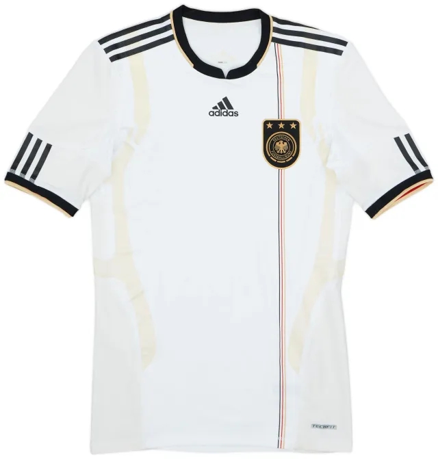 adidas 2010-11 Germany Player Issue TechFit Home Shirt - 7/10 - (L)