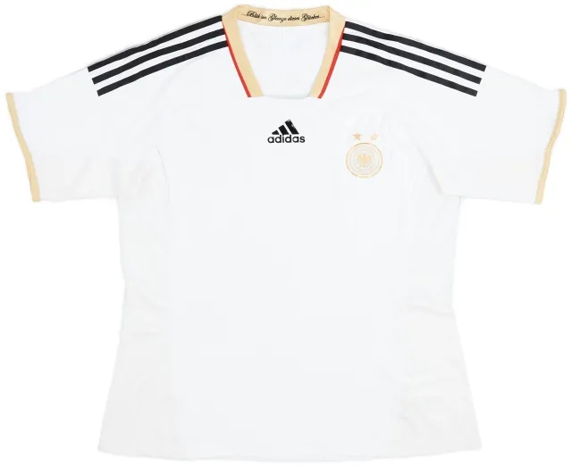 adidas 2011-12 Germany Women's Home Shirt - 9/10 - (Women's L)
