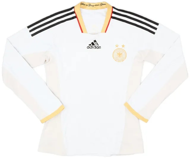 adidas 2011-12 Germany Women's Home L/S Shirt - 8/10 - (Women's XS)