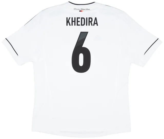 adidas 2012-13 Germany Home Shirt Khedira #6 (XL)