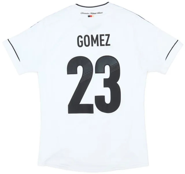 adidas 2012-13 Germany Home Shirt Gomez #23 - 7/10 - (XL.Boys)