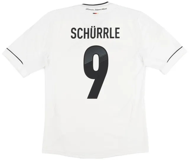 adidas 2012-13 Germany Home Shirt Schurrle #9 - 7/10 - (S)
