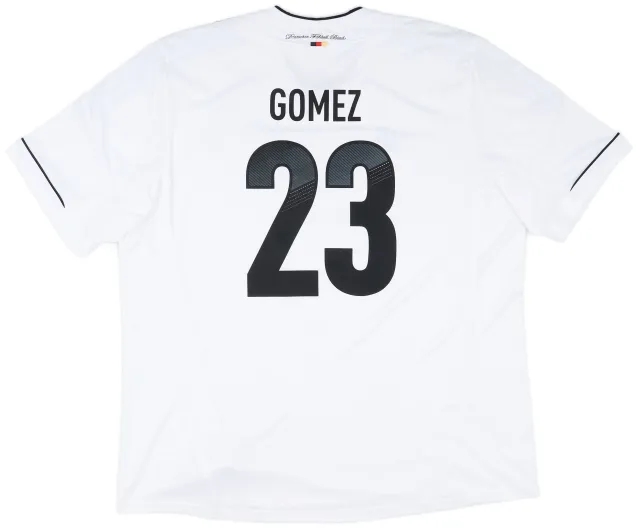 adidas 2012-13 Germany Home Shirt Gomez #23 - 6/10 - (XXL)