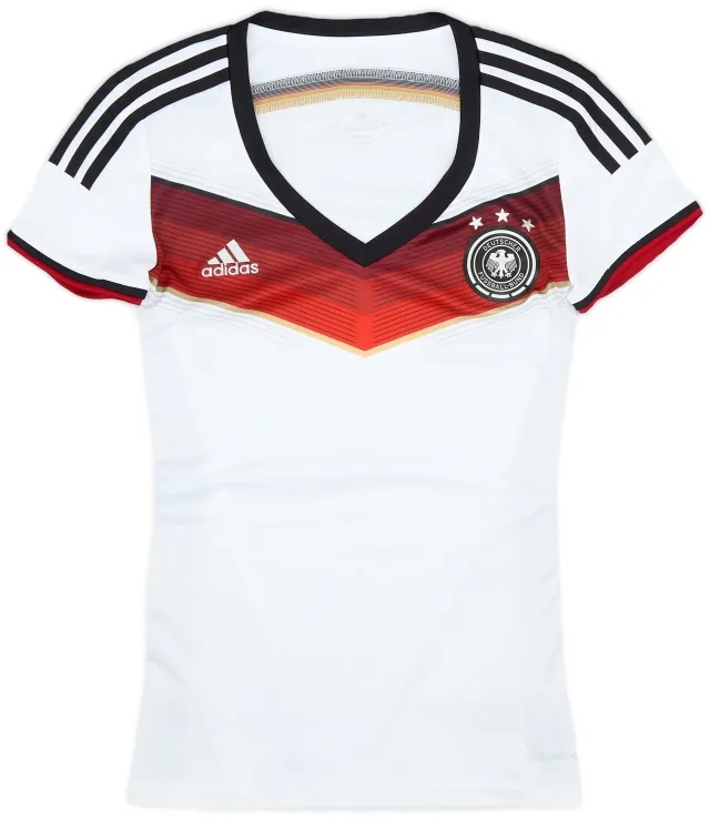 adidas 2014-15 Germany Home Shirt - 7/10 - (Women's XS)