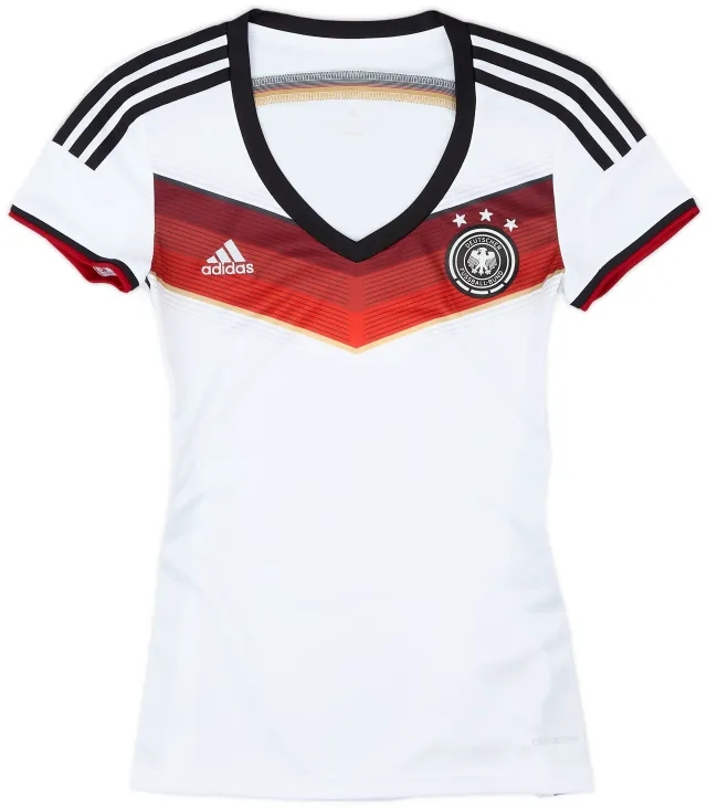 adidas 2014-15 Germany Home Shirt - 9/10 - (Women's XS)