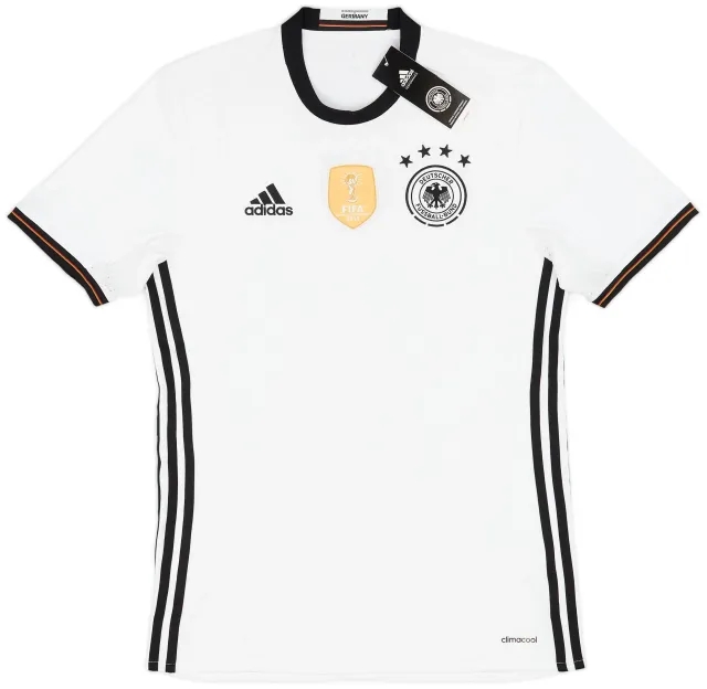 adidas 2015-16 Germany Home Shirt (S)
