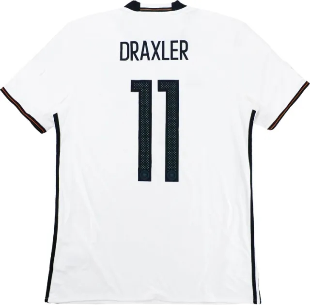 adidas 2015-16 Germany Home Shirt Draxler #11 - 8/10 - (XXL)