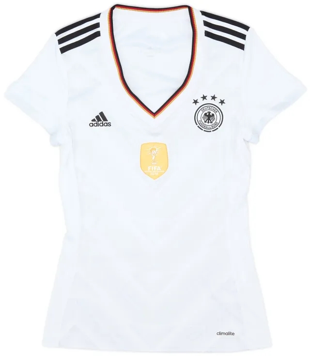 adidas 2017 Germany Confederations Cup Home Shirt - 9/10 - (Women's S)