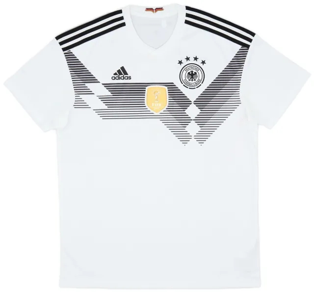 adidas 2018-19 Germany Home Shirt - 7/10 - (L)