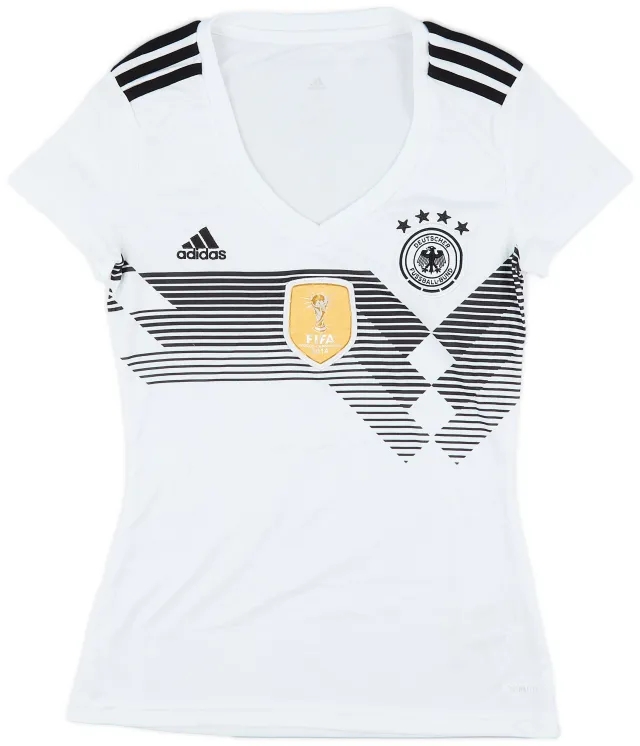 adidas 2018-19 Germany Home Shirt - 9/10 - (Women's XS)