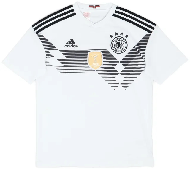 adidas 2018-19 Germany Home Shirt - 7/10 - (XL.Boys)