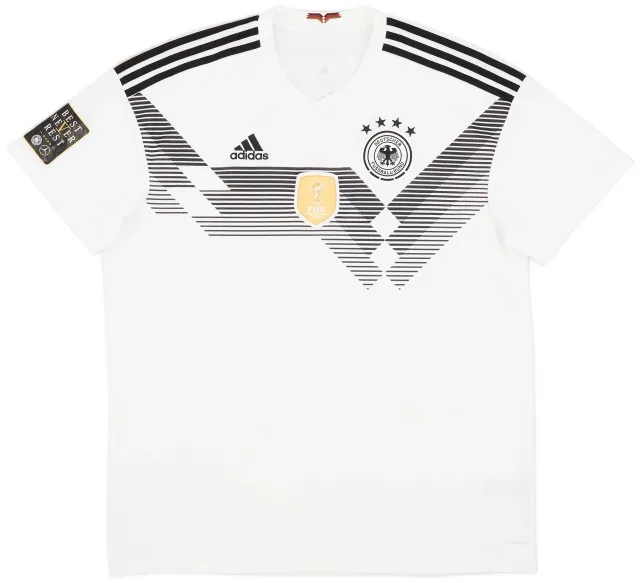 adidas 2018-19 Germany Home Shirt - 7/10 - (XL)