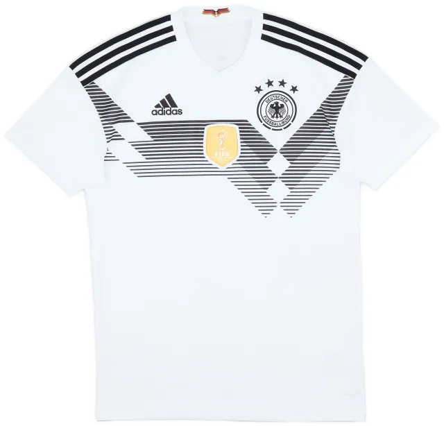 adidas 2018-19 Germany Home Shirt - 9/10 - (S)