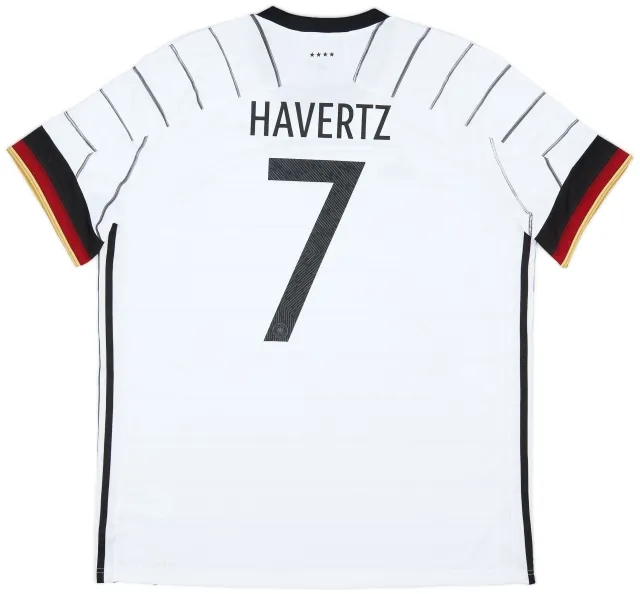 adidas 2020-21 Germany Home Shirt Havertz #7 - 10/10 - (XL)