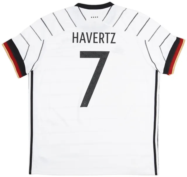 adidas 2020-21 Germany Home Shirt Havertz #7 - 8/10 - (XL)