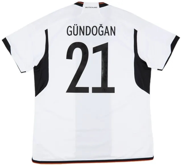adidas 2022-23 Germany Home Shirt Gundogan #21 (XL)