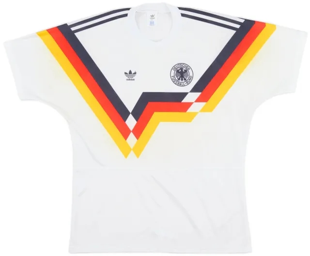 adidas 1988-90 West Germany Home Shirt - 9/10 - (M)