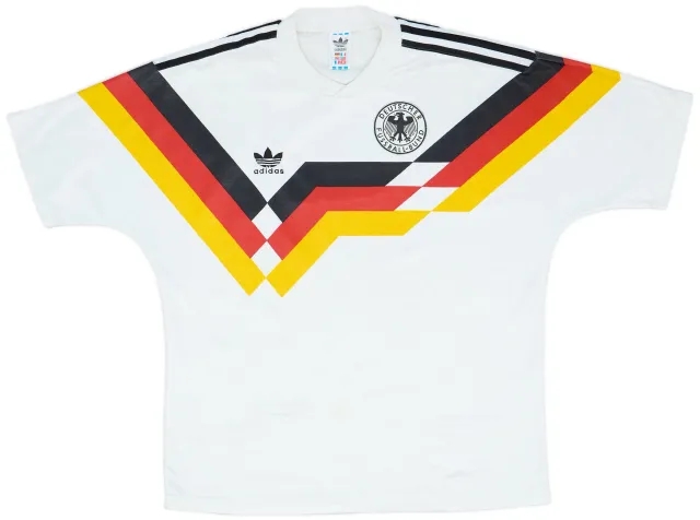 adidas 1988-90 West Germany Home Shirt - 8/10 - (M)