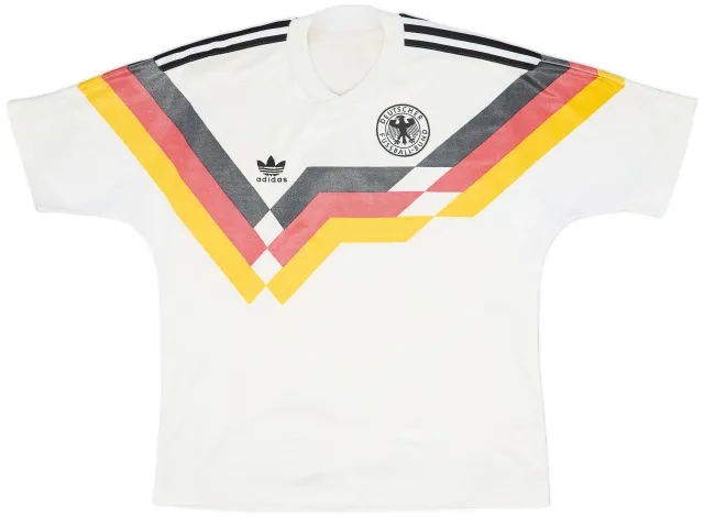 adidas 1988-90 West Germany Home Shirt - 8/10 - (L/XL)