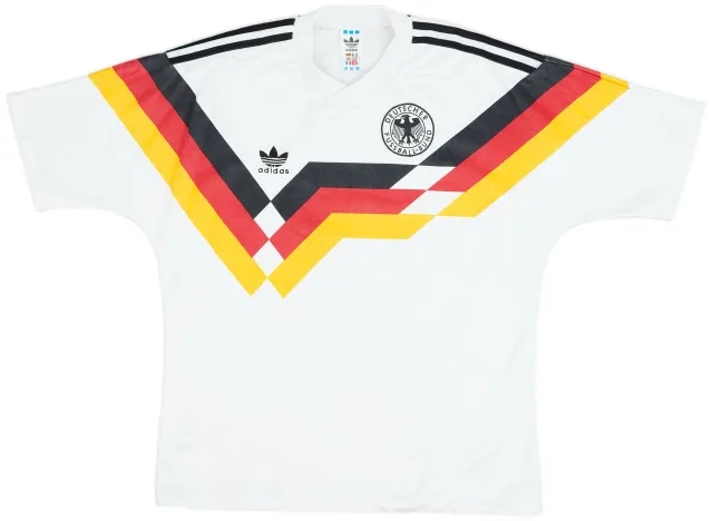 adidas 1988-90 West Germany Home Shirt - 9/10 - (M)