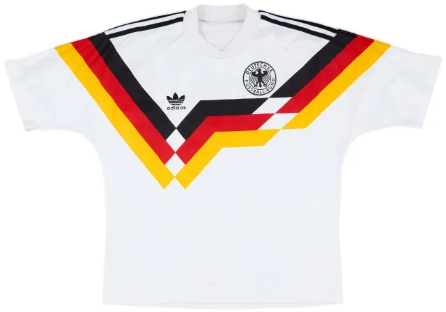 adidas 1988-90 West Germany Home Shirt - 8/10 - (M)