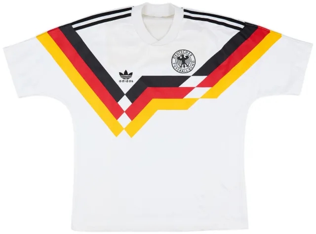 adidas 1988-90 West Germany Home Shirt - 8/10 - (L)