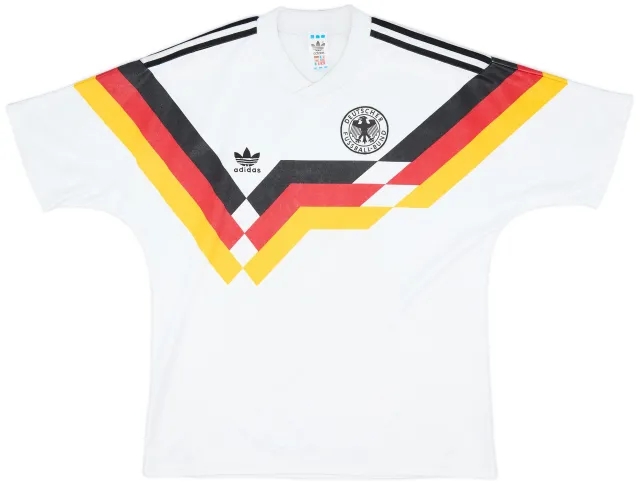 adidas 1988-90 West Germany Home Shirt - 9/10 - (M)