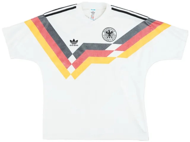 adidas 1988-90 West Germany Home Shirt - 8/10 - (M)