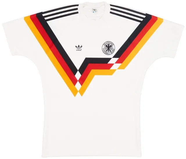 adidas 1988-90 West Germany Home Shirt - 8/10 - (L)