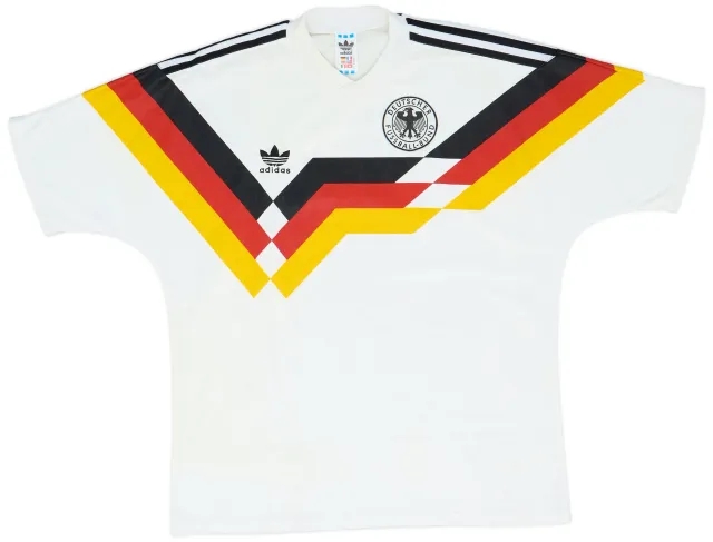adidas 1988-90 West Germany Home Shirt - 8/10 - (M)